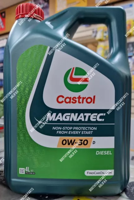 Castrol Magnatec Stop-Start 0w-30 D Fully Synthetic Car Engine Oil - 8 Litres 8L