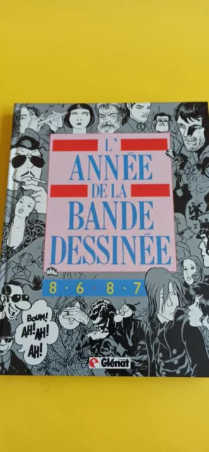 l'année de la bande dessinée 86-87  éditions glenat