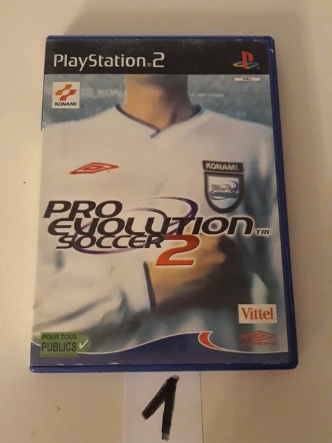 Jeu Pro Evolution Soccer 2 PES 2 pour PS2 Complet PAL FR - Floto Games