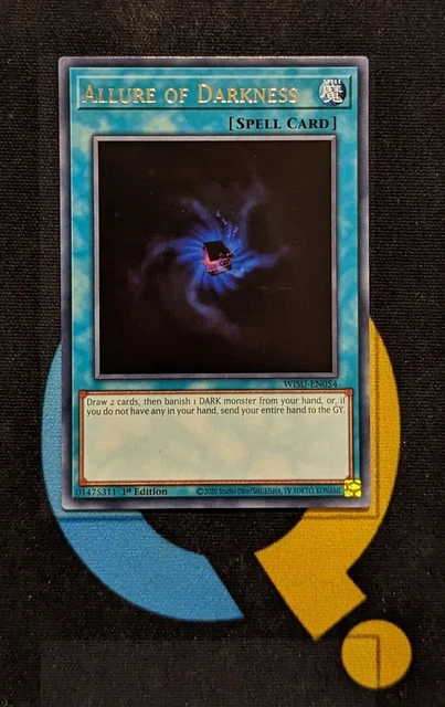 WISU-EN054 Allure of Darkness Rare 1st Edition YuGiOh Card