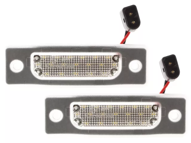 2X Feux De Plaque D'immatriculation À 18 Smd Led Pour Bmw E34 E32