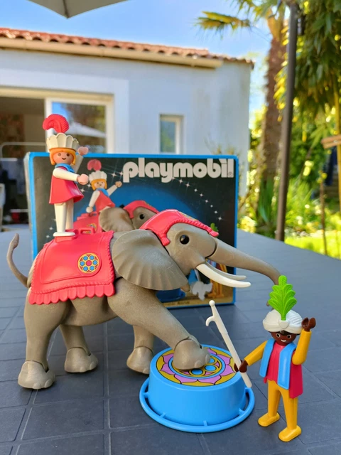 Plateforme Dompteur D'éléphants Playmobil 3711 Pour Cirque Antique - Occasion