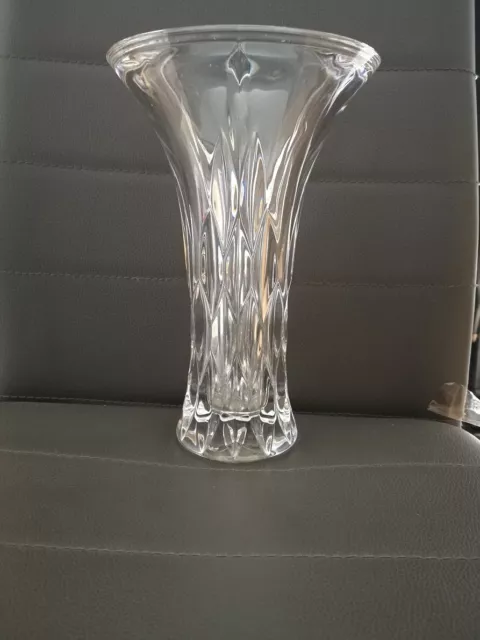 Bleikristallvase Glasvase Kristallglasvase Nachtmann, 22 cm hoch
