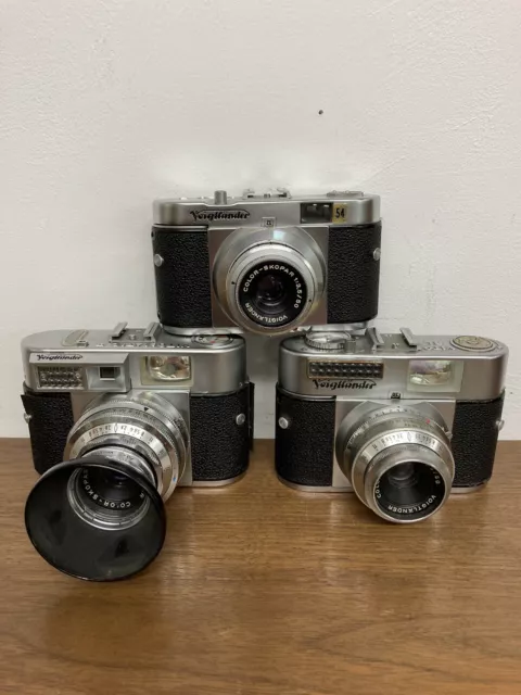 Alte Voigtländer Kamera Camera Lens Skopar K7