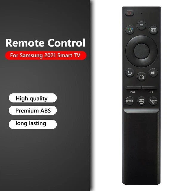 Practical Smart TV Controller Battery Powered Portable for Samsung 2021 Smart TV