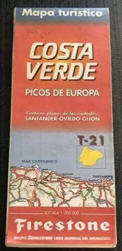 Costa Verde/Picos De Europa (Spanish National & Regional Maps S.) Buch