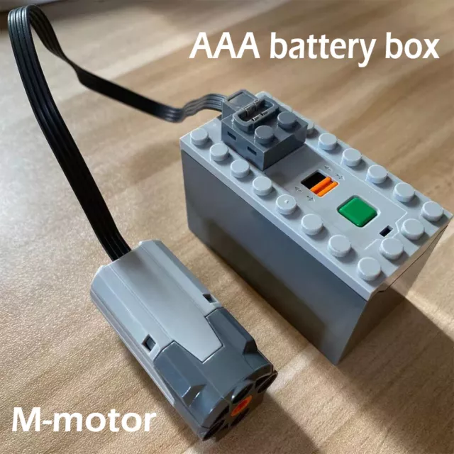 Power Functions 88000 Battery Box 8883 M-motor Electric Train For LEGO Block Toy