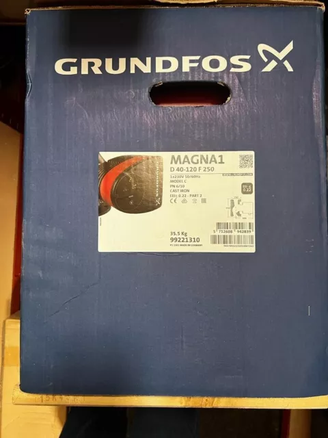 Grundfos Magna1 D40-120 F 250 Model C