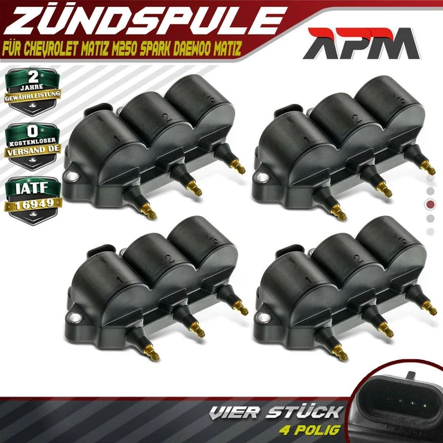 Atec 1x Bobine D'allumage 6 Pôles Module D'allumage Compatible Avec