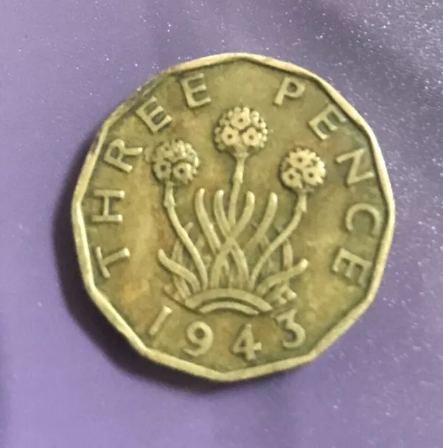 1943 threepence