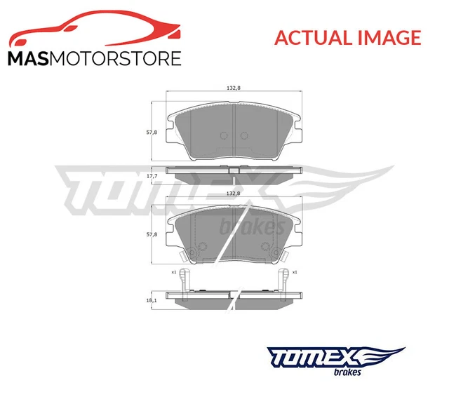 Brake Pads Set Braking Pad Front Tomex Brakes Tx 19-01 P New Oe Replacement