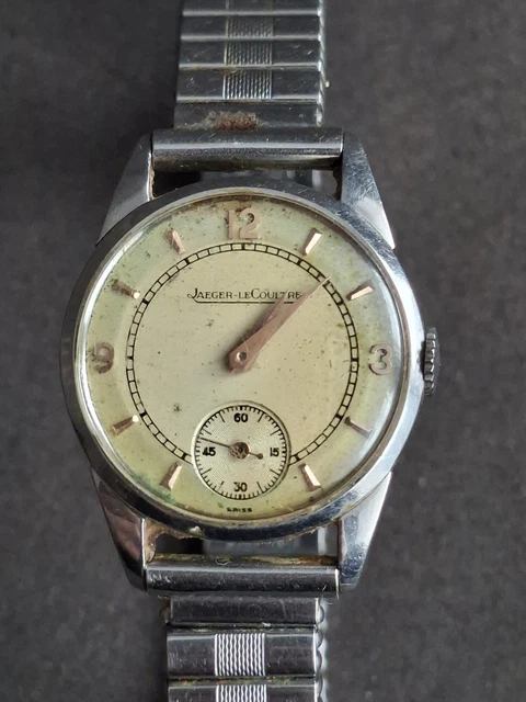 Montre Vintage Jaeger Pour Pierre Cardin - Mécanique à Remontage Manuel - Années 1970 - Boîtier Carré Acier Brossé - N°2