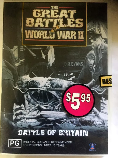 The Great Battles World War II Battle Of Britain DVD Region FREE