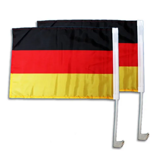 100 X AUTOFAHNE Deutschlandfahne- Flagge Auto Fensterfahne flagge WM  Autoflagge EUR 39,90 - PicClick DE
