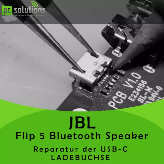 ✅ REPARATUR Austausch Micro USB Buchse Ladebuchse Speaker JBL Flip 5 Bluetooth