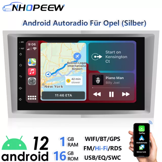 7" Android Autoradio Für Opel Astra H Corsa C/D Zafira Vectra GPS Navi WIFI RDS