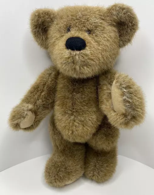 Lexin Nice Stuff  Brown Teddy Bear Plush Stuffed Fully Jointed   1994 12"