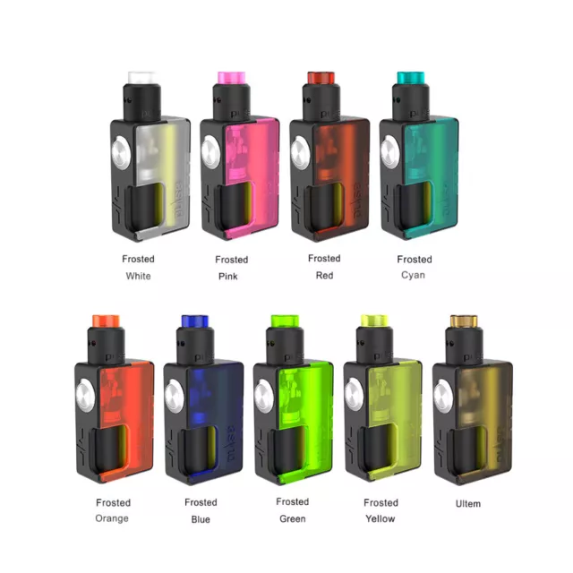 VandyVape Pulse BF 8ml Squonker • 18650 20700 Akku • 24mm RDA • Frosted Edition