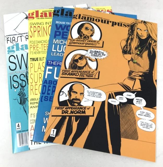 Glamourpuss #1-4, Aardvark-Vanaheim, 2008. E-38