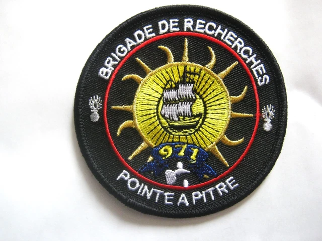 Écusson Gendarmerie Française - Brigades Fluviales De Guyane - Version Camo - Occasion