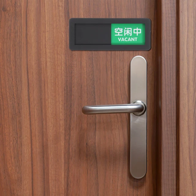 2 x cartello non entrare per stanza occupata cartello scorrevole vuoto cartello privacy