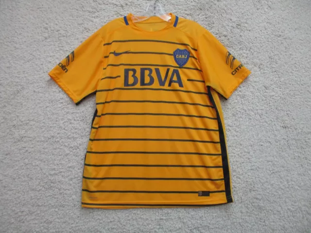 2017/18 Boca Juniors Home Jersey #32 Carlos Tevez Small Nike Soccer NEW