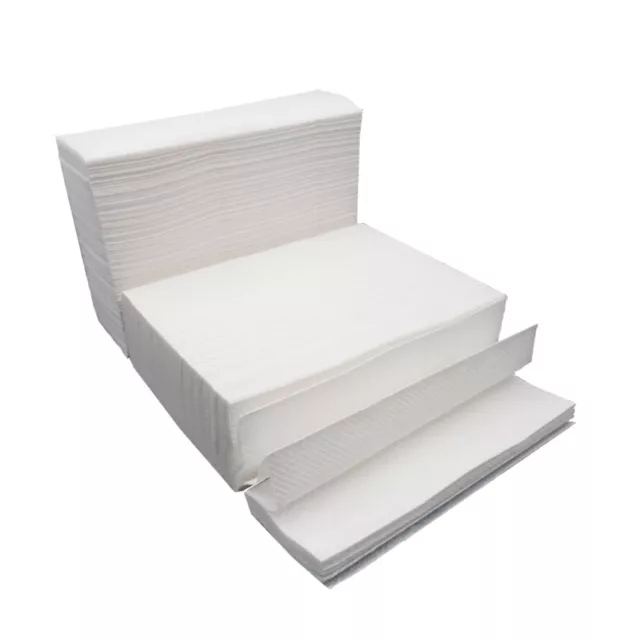400 PCS Wood Pulp Paper Towel Hand Commercial Tissue Bathroom