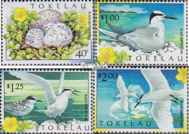 Tokelau 288-291 (complete issue) fine used / cancelled 1999 Schwarznacken tern