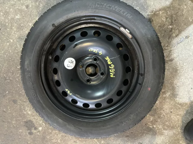 02-09 Renault Megane Scenic Mk2 16" Inch 4 Stud Spare Wheel