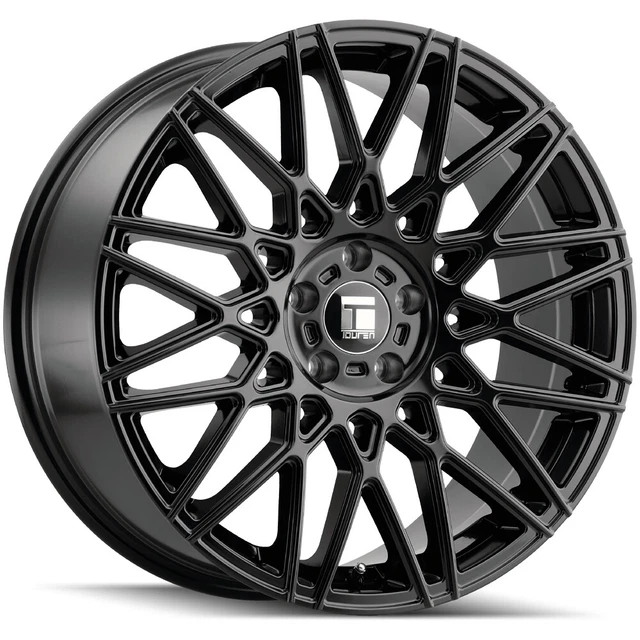 Touren TR78 18x8 5x120 +40mm Gloss Black Wheel Rim 18" Inch