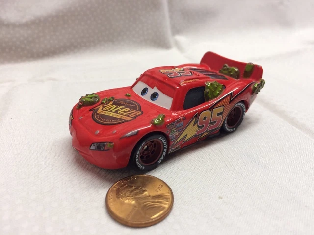 DISNEY PIXAR CARS diecast Retired Lightning McQueen Cactus Cacti c £4. ...