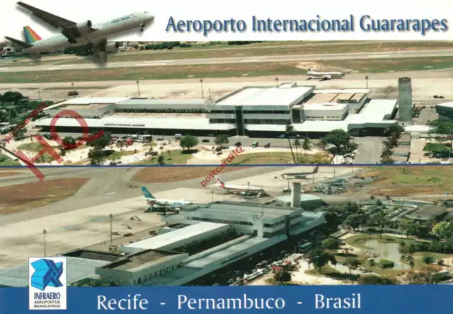 Picture Postcard::RECIFE AEROPORTO INTERNACIONAL GUARARAPES, AIRPORT