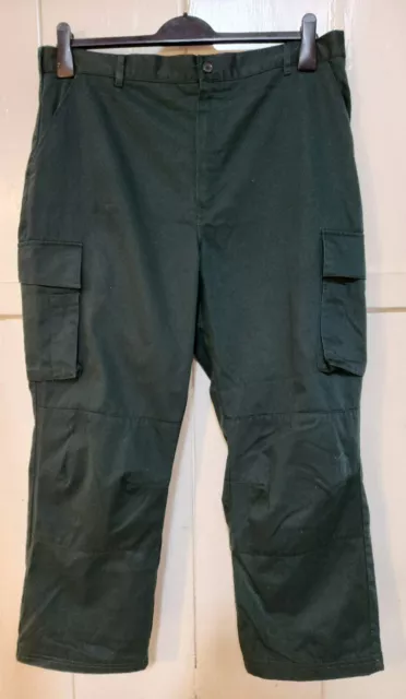 Men's Dimensions Green Ambulance Paramedic Medic Uniform Trousers 36 S 29"