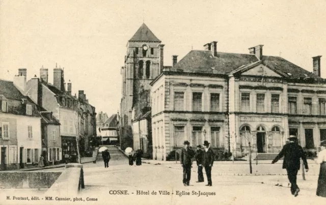 *27252 cpa Cosne - Hôtel de Ville
