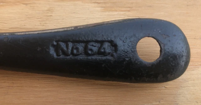 Vintage Stanley No. 64 Spoke Shave 9 Inches long 1 & 3/4 Inch Cutter Made in USA 2