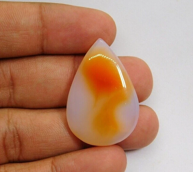Naturel Rouge Cornaline Cabochon Desseré Gemme pour Bijoux Fabrication 44 Cts.