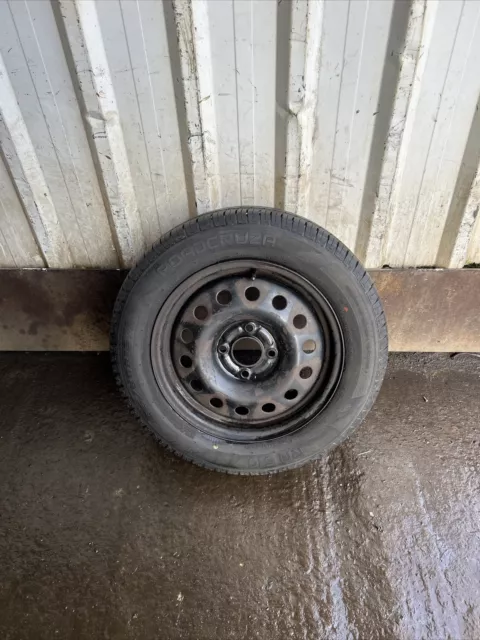 Ford 15” 4 Stud Steel Wheel&Tyre 195/60/15