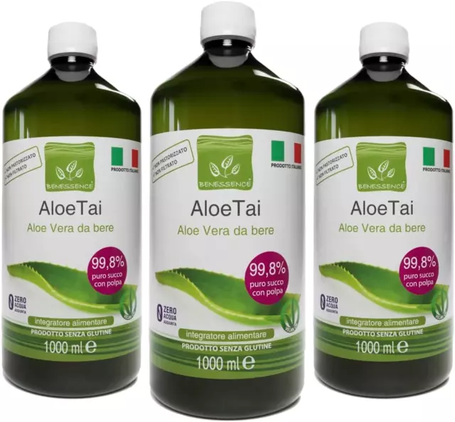 - Succo E Polpa Di Aloe Vera Da Bere Non Pastorizzato E Non Filtrato Da Bere - 3