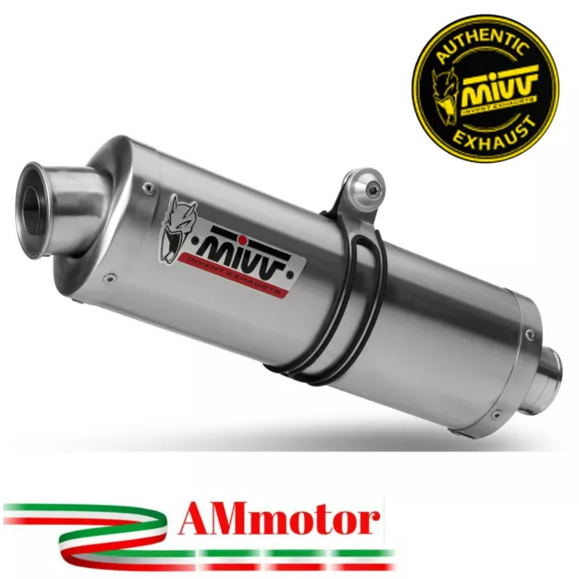 Mivv Honda CBR 600 F 1999 2000 Terminale Di Scarico Per Moto Marmitta Oval Inox