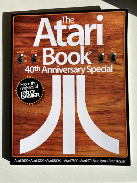 Retro Gamer The Atari Book 40th Anniversary Special Bookazine Magazine 2012 Rare