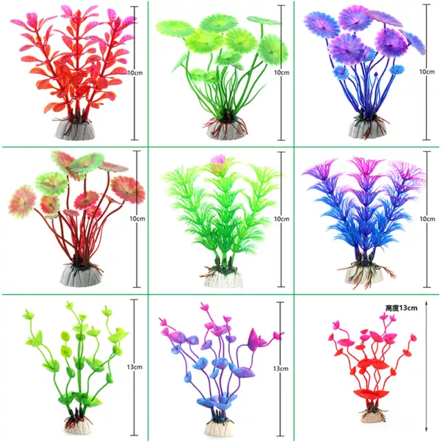 Artificial Water Grass Aquarium Decoration Simulation Hydroponic Plant LandscaDC