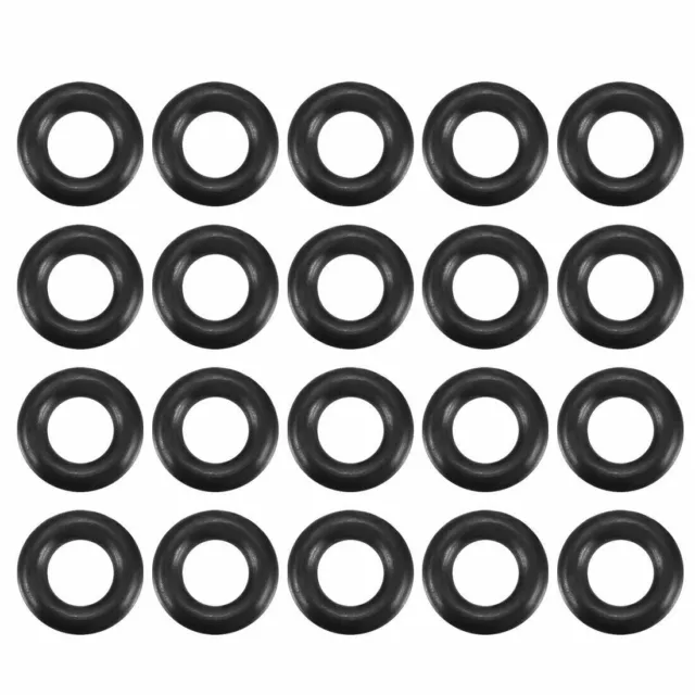 20PCS Cushioning Valve Seals Rubber O Rings 6mm OD 1.5mm Cross Section ✦KD
