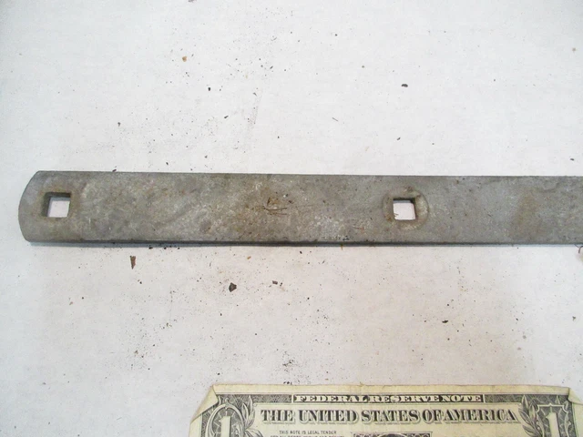 2 vintage 15" Strap Hinges with 5.25" Hinge Bolts 9