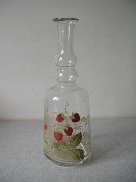 Carafe Vintage Nachtmann Petit Nierstein Décor – Cristal Transparent