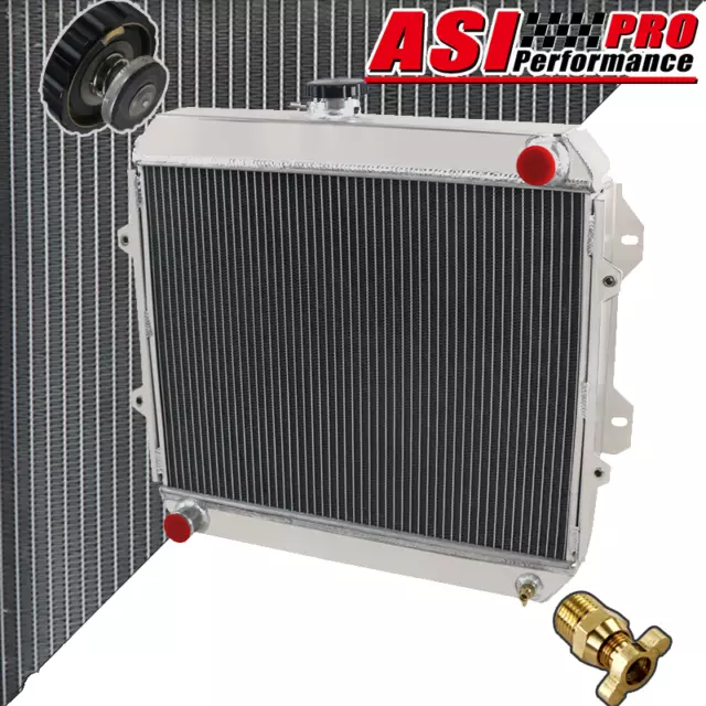 2Row Aluminum Radiator Fit 1988-1997 Toyota Petrol HILUX RN85 YN85 22R 2.4L MT