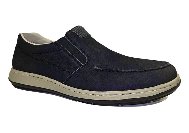 RIEKER ANTISTRESS WIDE Fit Shoes Mens Slip On Leather Shoes Size 7