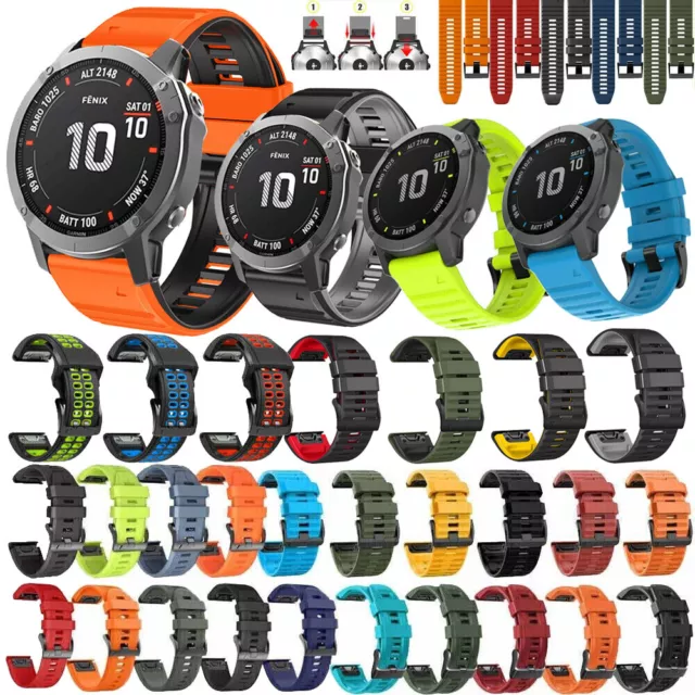 Ersatz Uhrenarmband Für Garmin Fenix 3 HR 5 5S 5X Plus 6 6S 6X 7 7S 7X Pro Solar 3