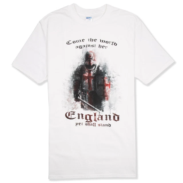 ST GEORGES DAY T-SHIRT Mens England Flag Union Jack Football Rugby English Top E