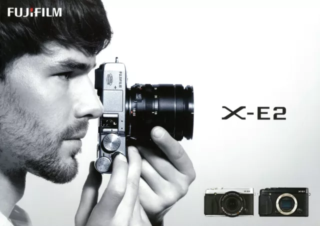 Fujifilm X-E2 Prospekt 2014 D cámara-folleto cámara catálogo folleto