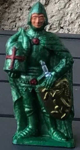 ANCIENNE FIGURINE CHEVALIER MOYEN AGE avec manque du type STARLUX CLAIRET EUR 4,50 - FR